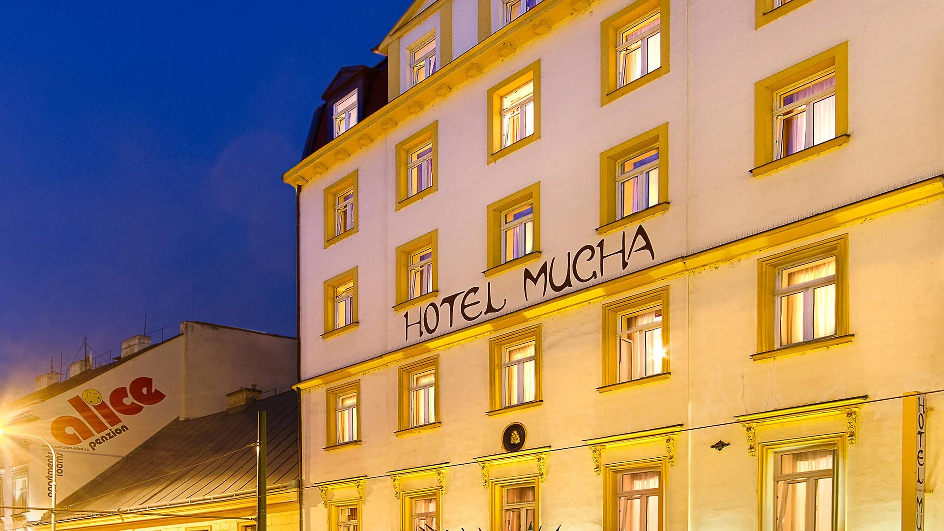 Hotel Mucha Prága